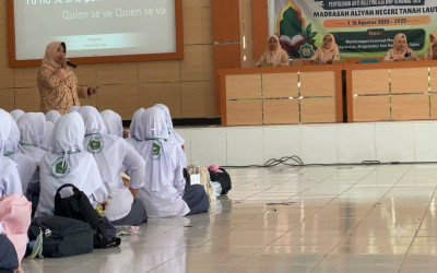 DWP Kemenag Tanah Laut Berikan Edukasi Anti Bullying dan Bahaya Narkoba pada Hari Kedua MATAMUDA MAN Tanah Laut